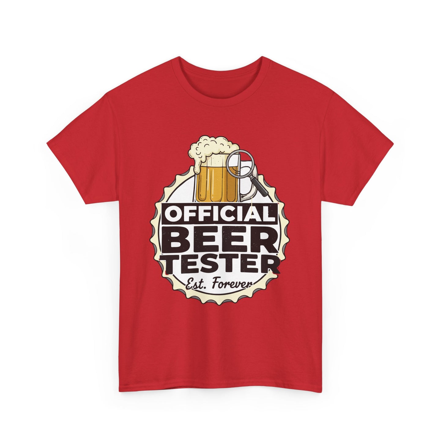 "Official Beer Tester" Graphic Tee