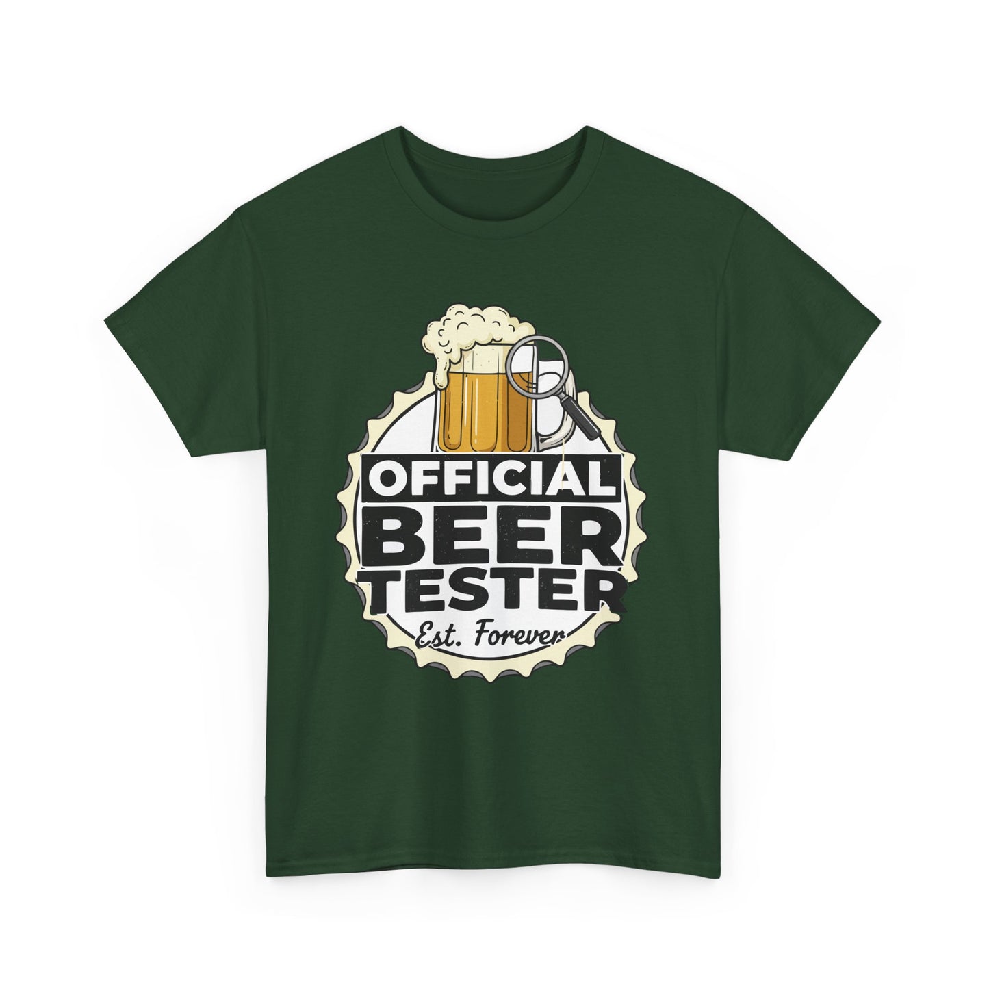 "Official Beer Tester" Graphic Tee