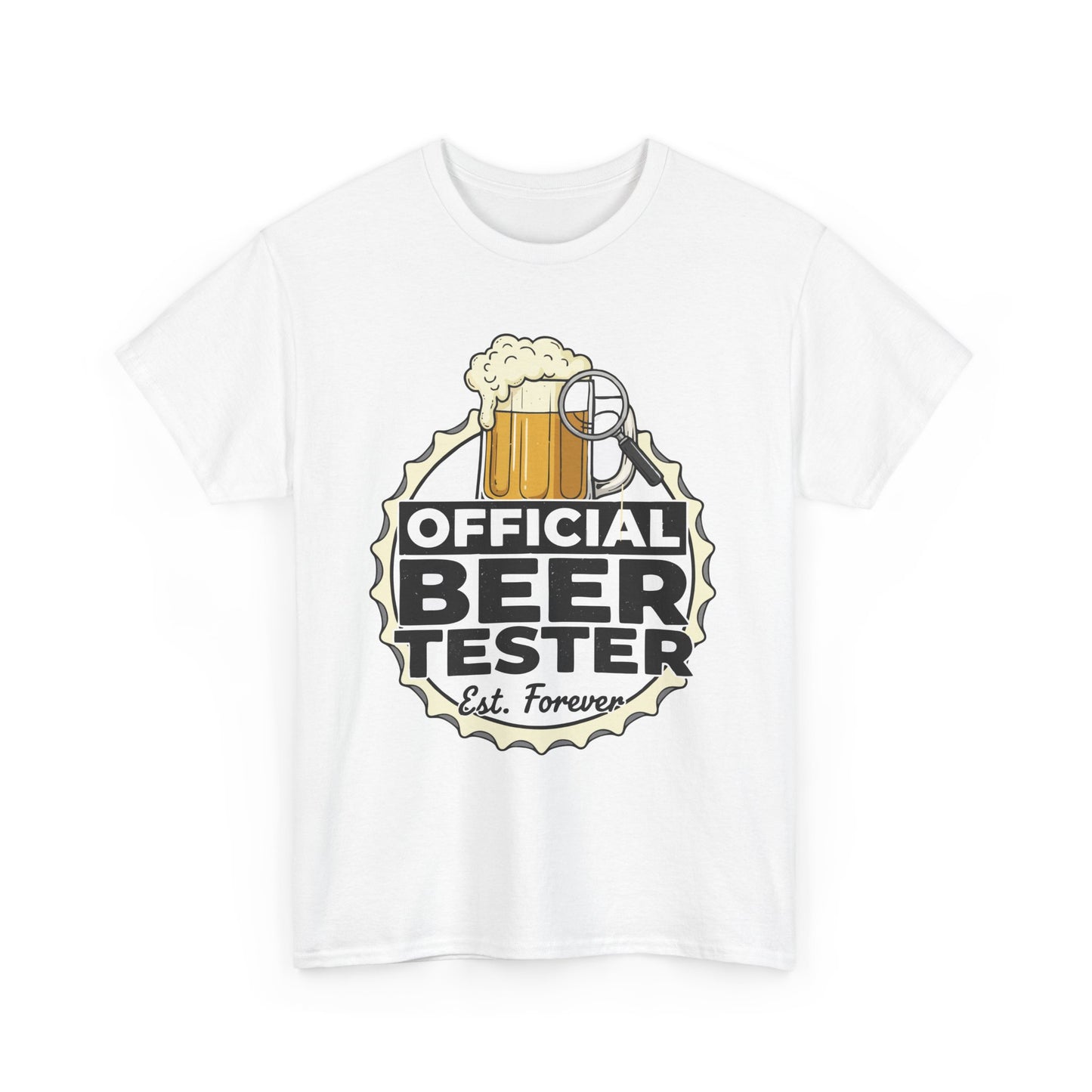"Official Beer Tester" Graphic Tee