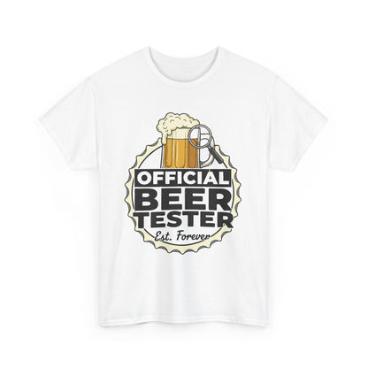 "Official Beer Tester" Graphic Tee