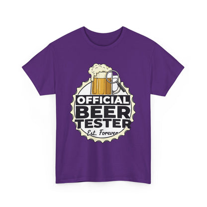 "Official Beer Tester" Graphic Tee