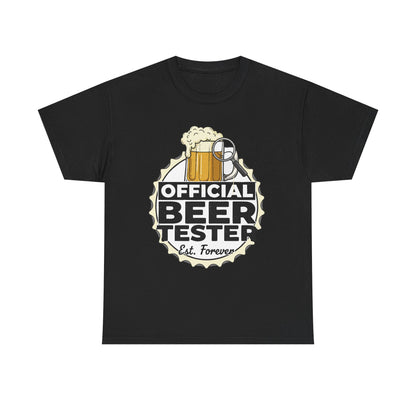 "Official Beer Tester" Graphic Tee