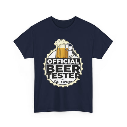 "Official Beer Tester" Graphic Tee