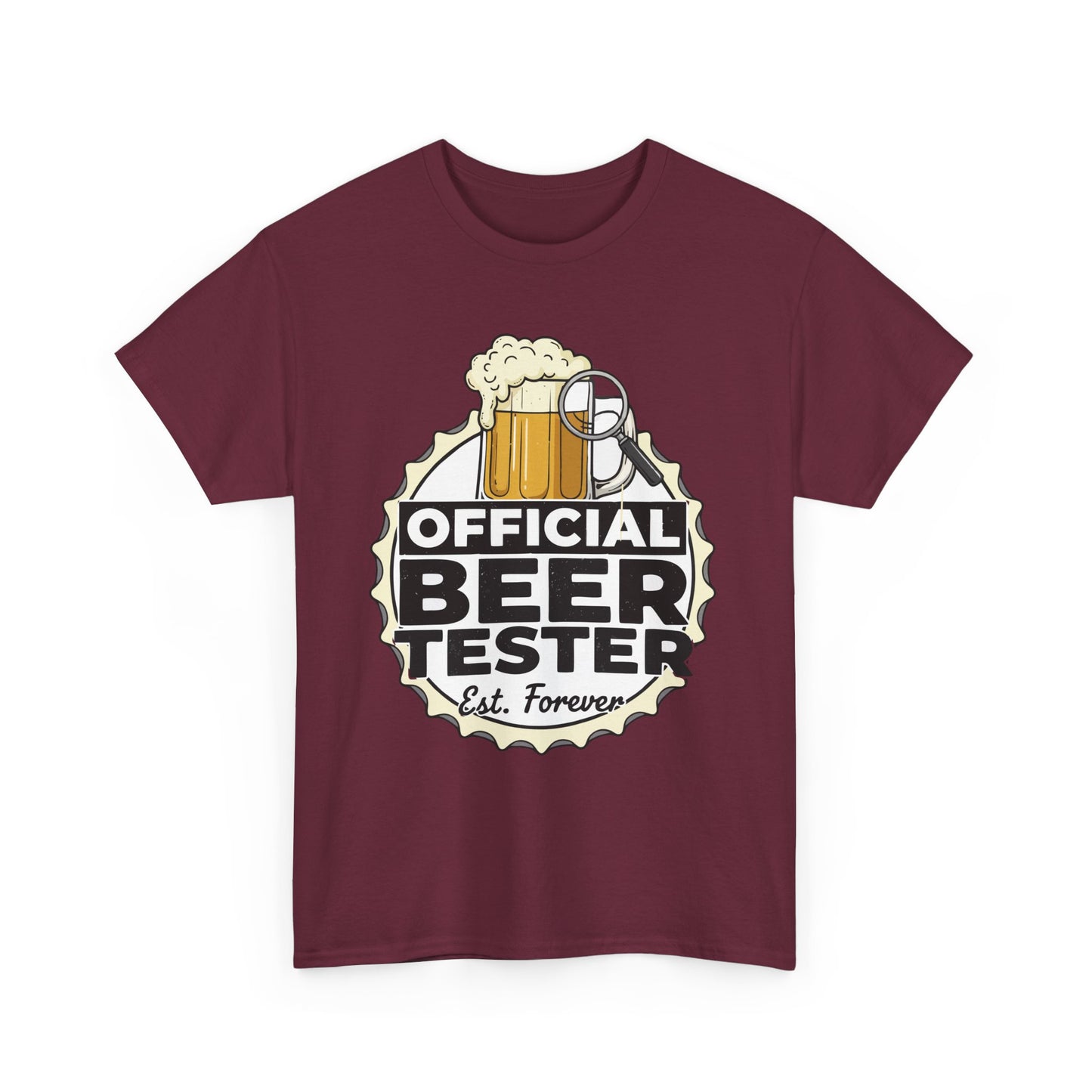 "Official Beer Tester" Graphic Tee