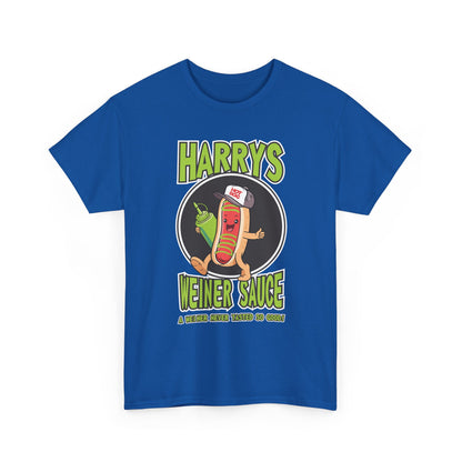Harry's Weiner Sauce Heavy Cotton Tee