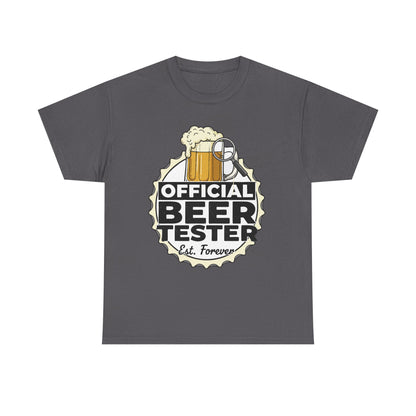 "Official Beer Tester" Graphic Tee