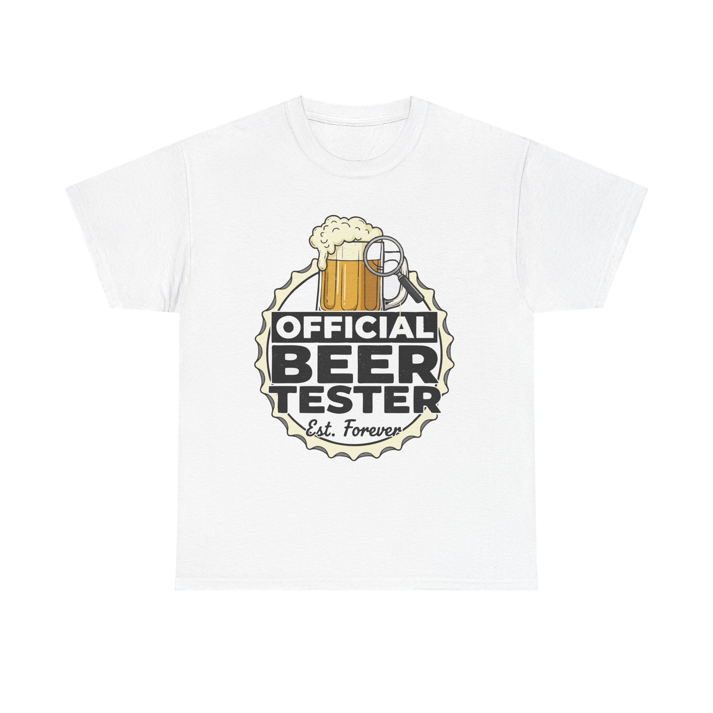 "Official Beer Tester" Graphic Tee