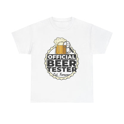 "Official Beer Tester" Graphic Tee