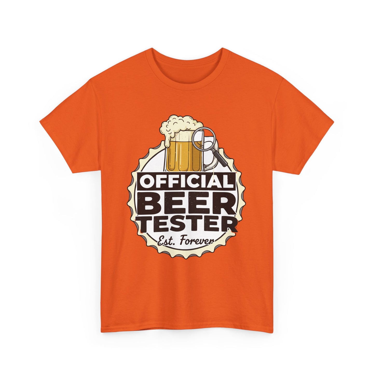 "Official Beer Tester" Graphic Tee