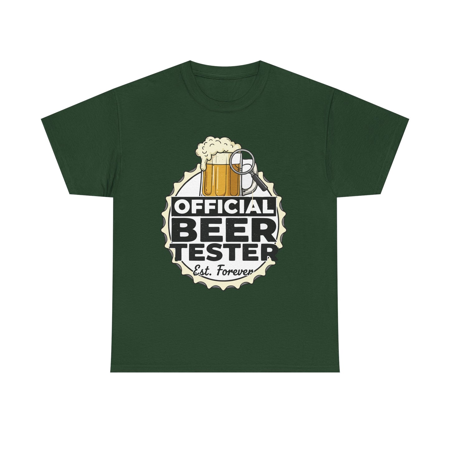 "Official Beer Tester" Graphic Tee