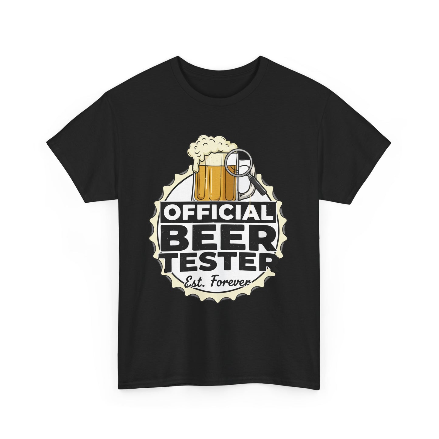 "Official Beer Tester" Graphic Tee