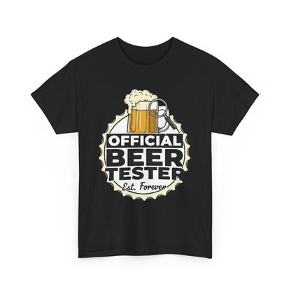 "Official Beer Tester" Graphic Tee