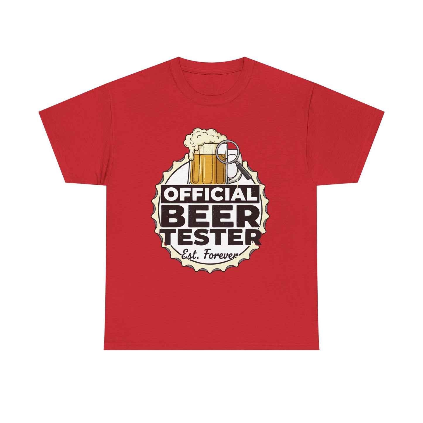 "Official Beer Tester" Graphic Tee