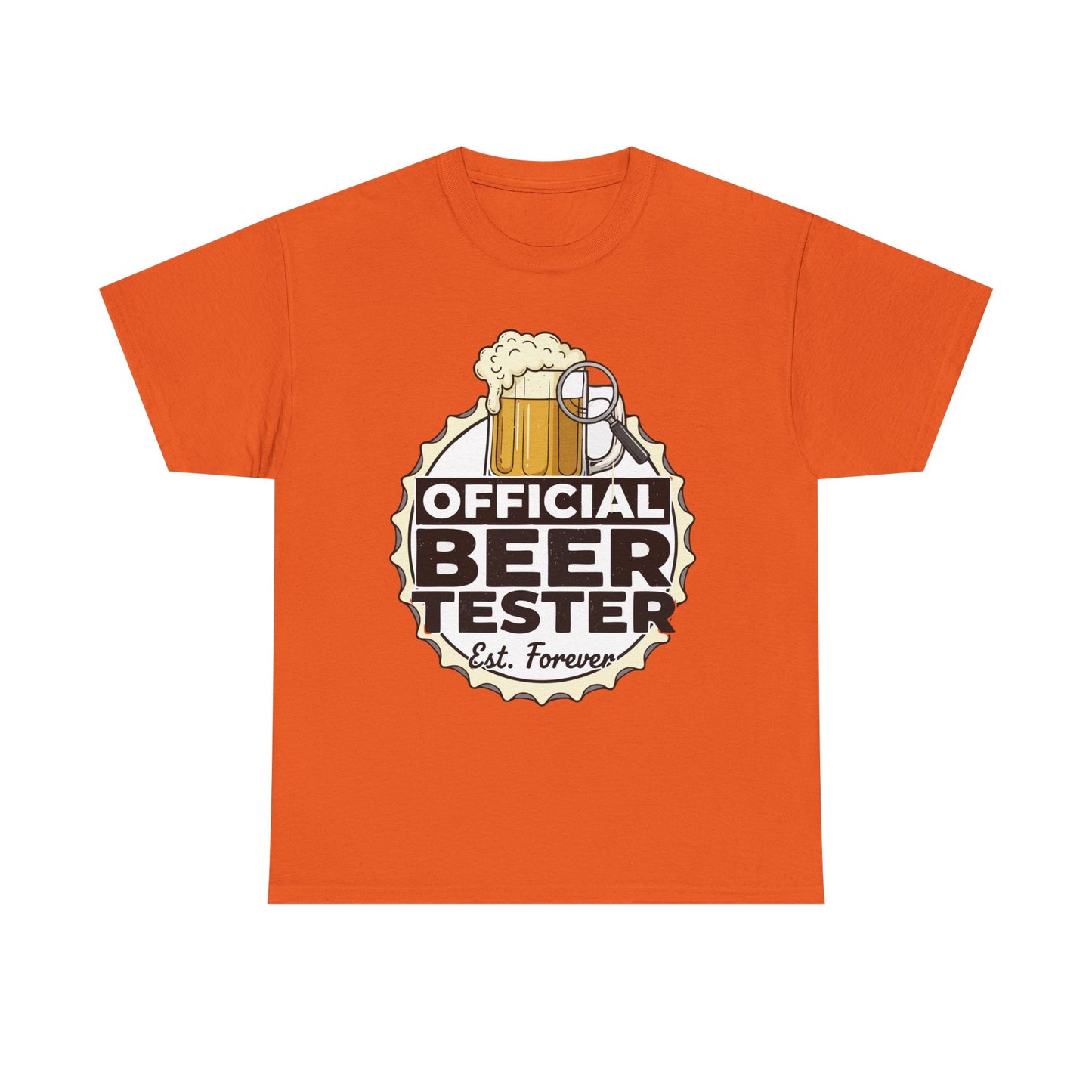 "Official Beer Tester" Graphic Tee