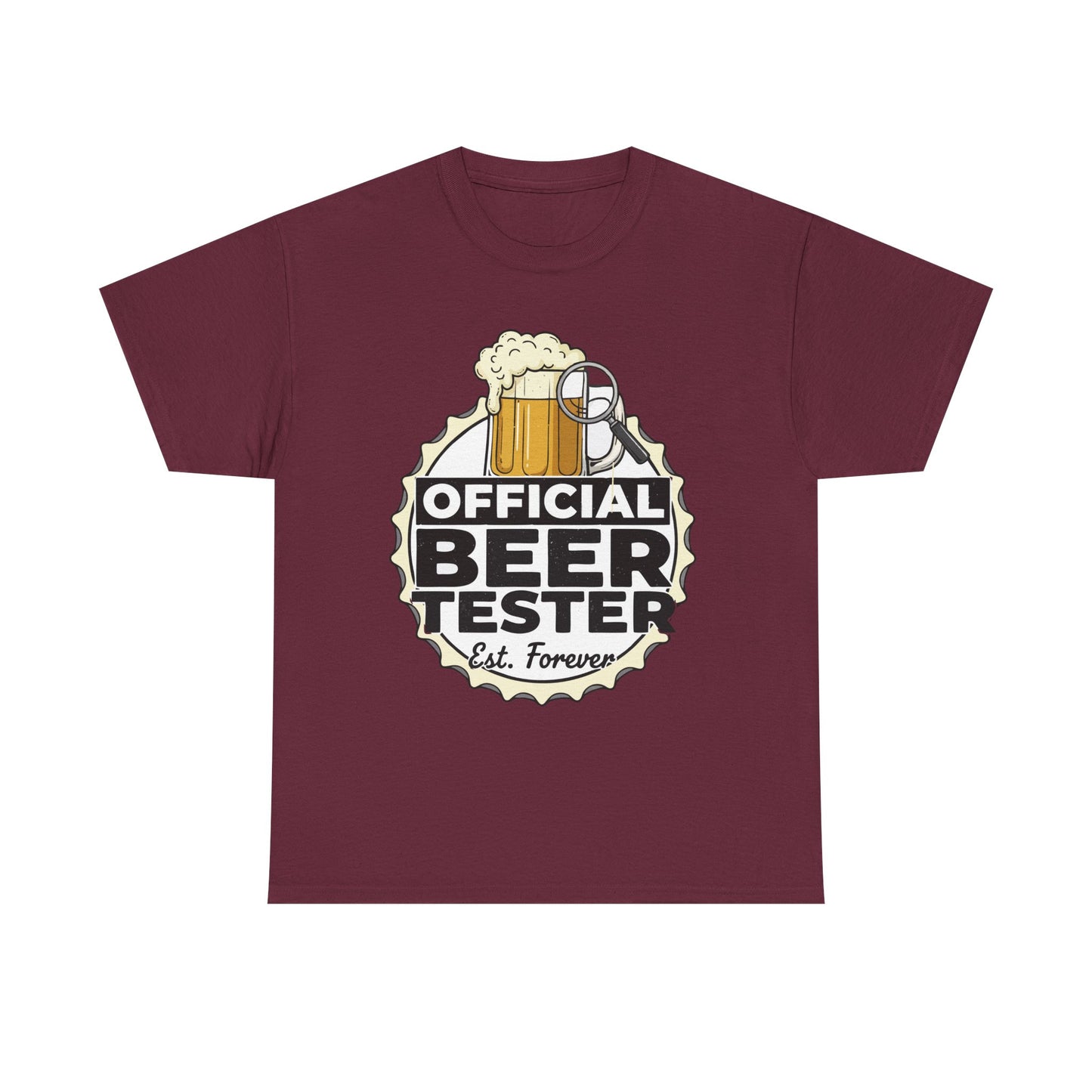 "Official Beer Tester" Graphic Tee