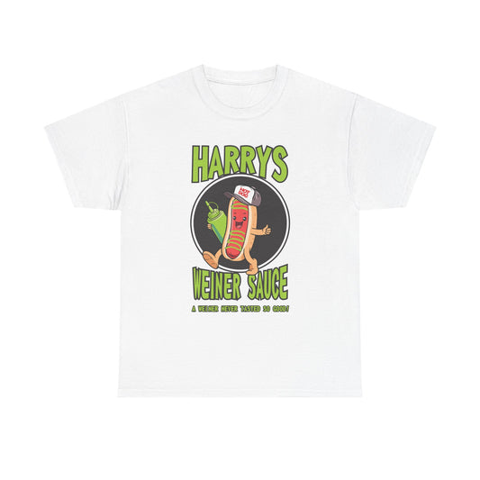 Harry's Weiner Sauce Heavy Cotton Tee