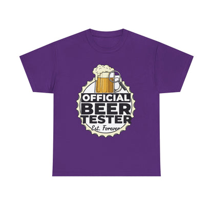 "Official Beer Tester" Graphic Tee