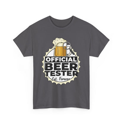 "Official Beer Tester" Graphic Tee