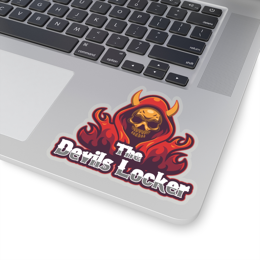 The Devils Locker logo sticker - Image 2