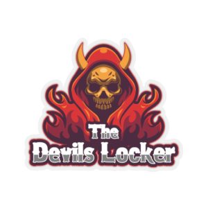 The Devils Locker logo sticker