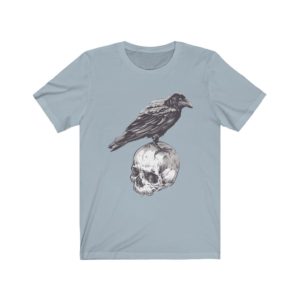 Raven and Skull Unisex T