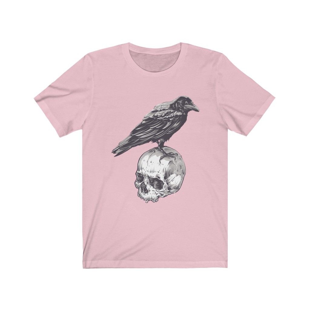 Raven and Skull Unisex T - Image 6