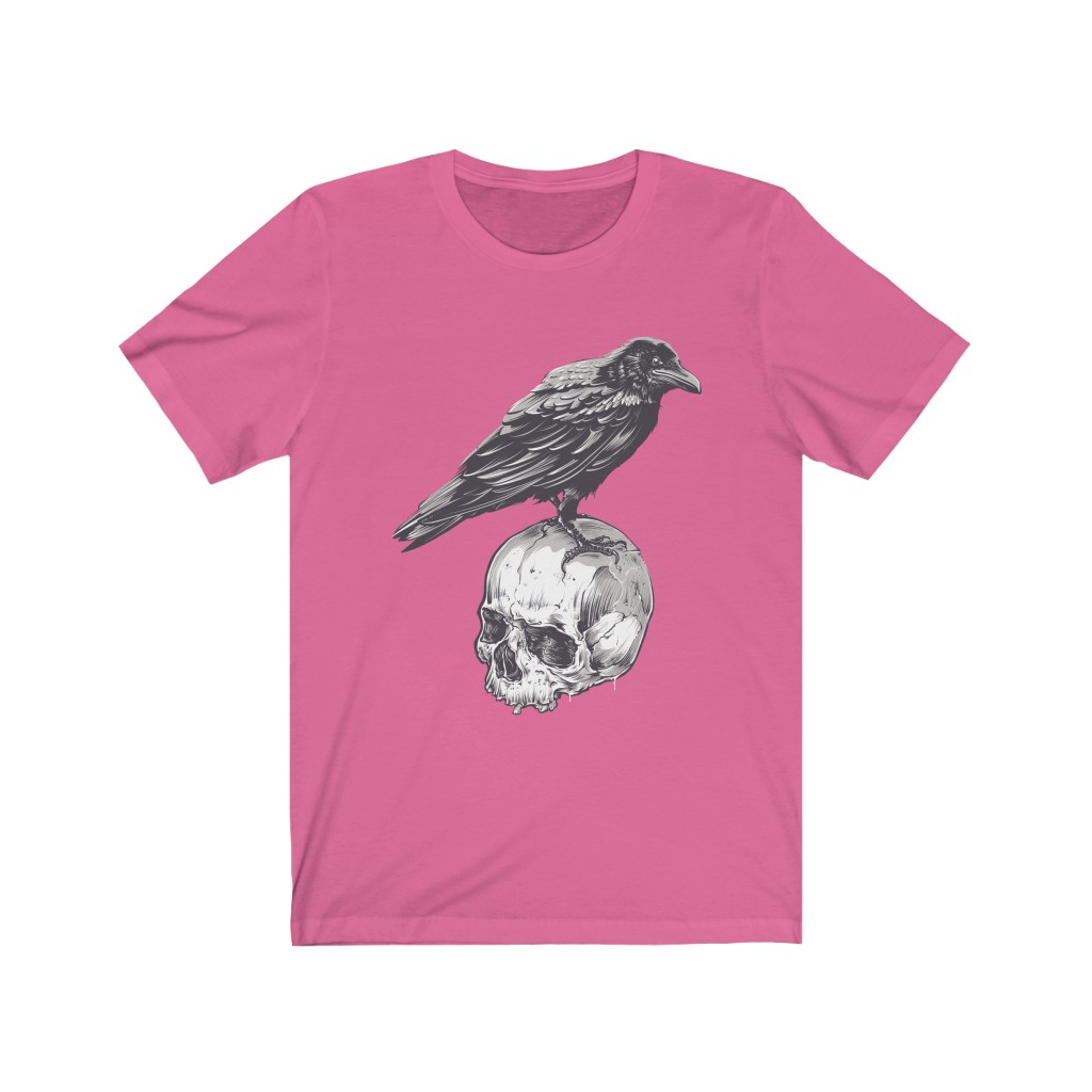 Raven and Skull Unisex T - Image 5