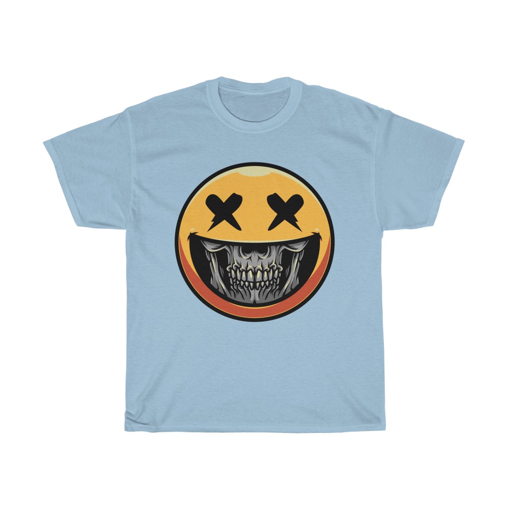 Skull Emoji Unisex T - Image 4