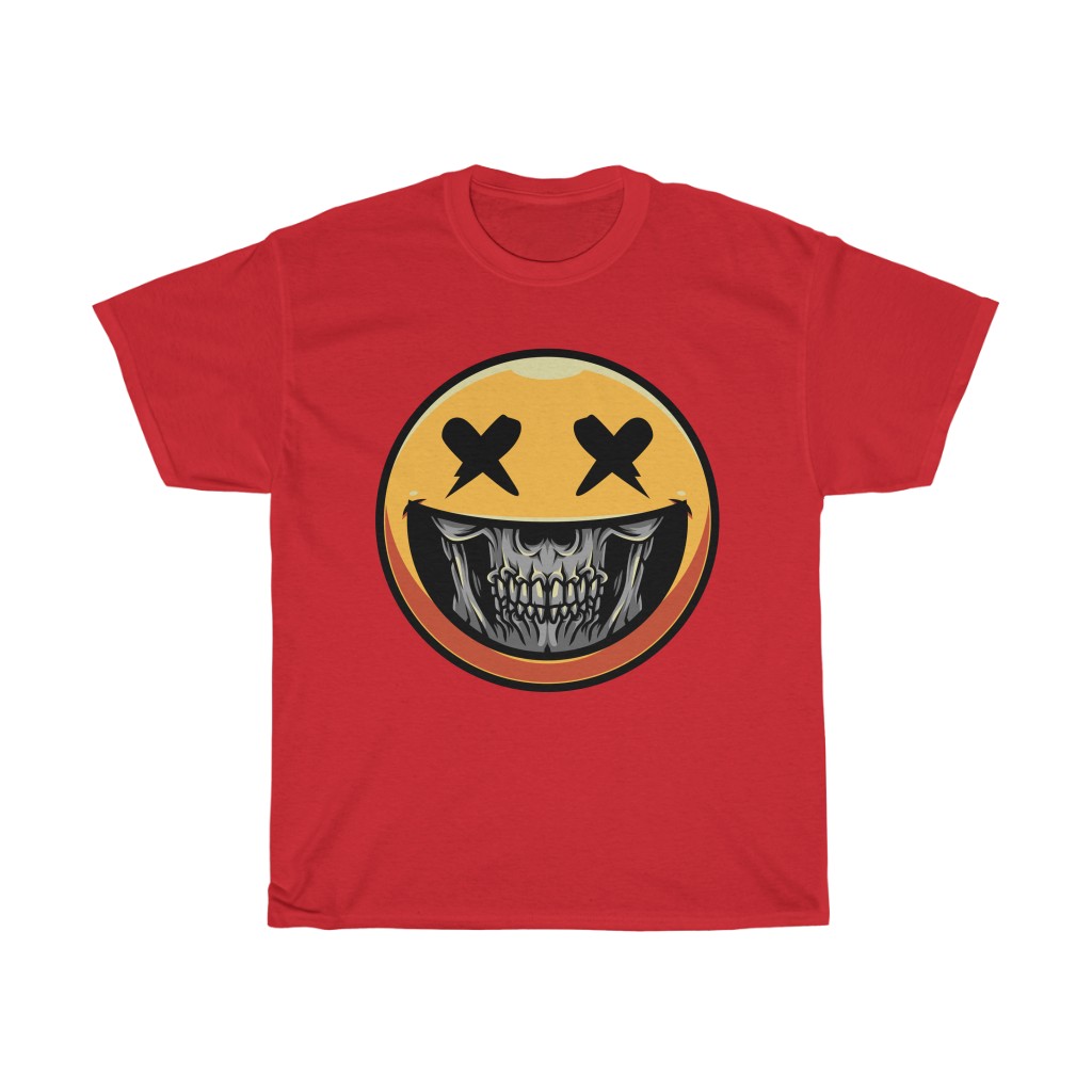 Skull Emoji Unisex T - Image 7