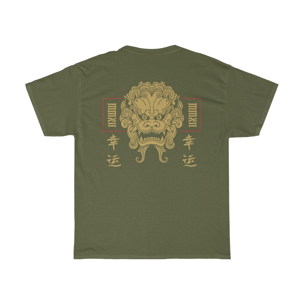 Japanese lion Unisex T - Image 8