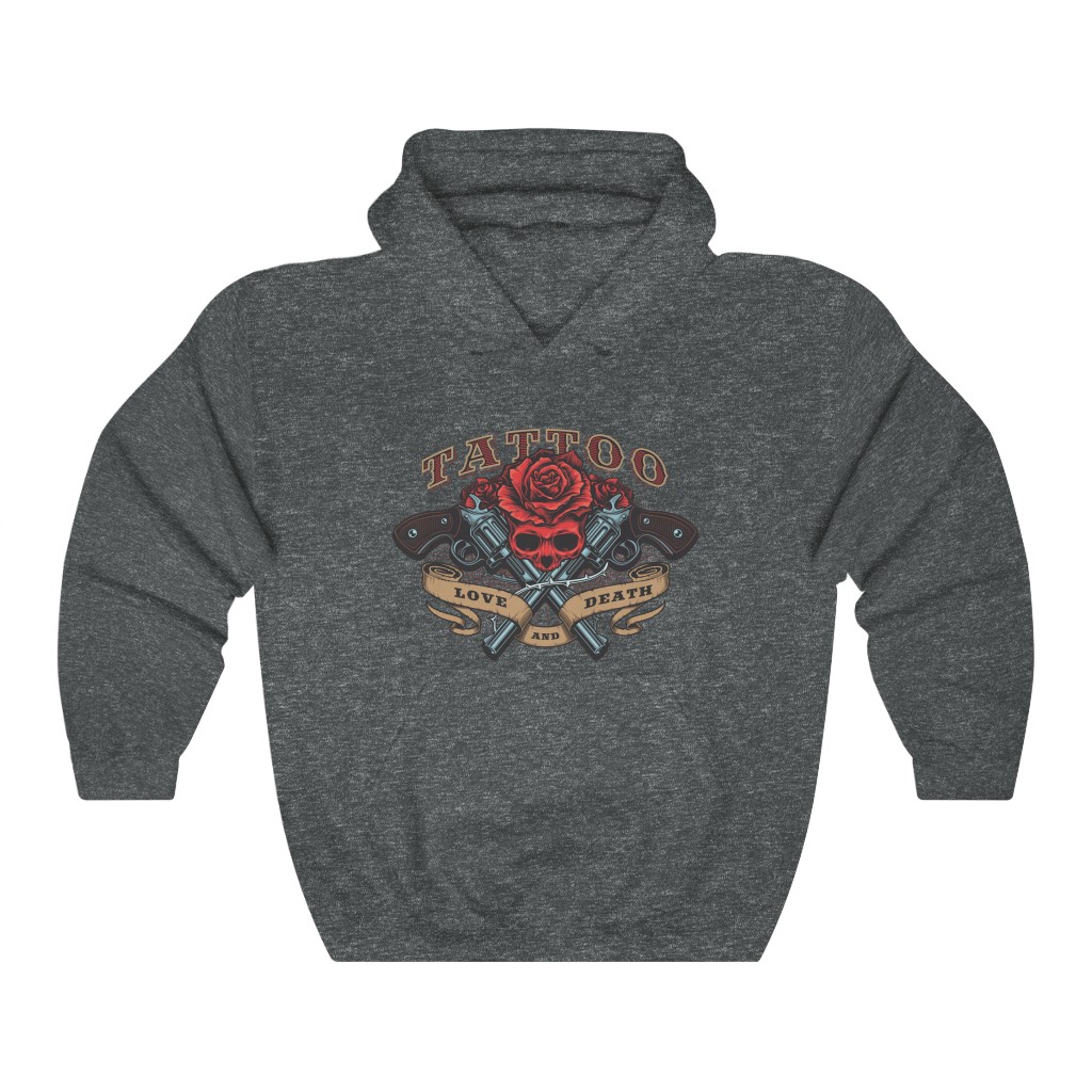 Tattoo Studio Unisex Hoodie - Image 4