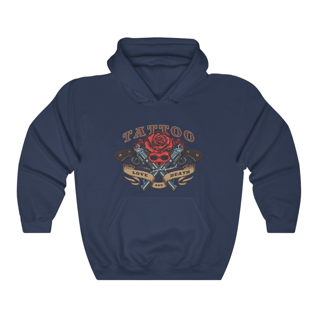 Tattoo Studio Unisex Hoodie - Image 5