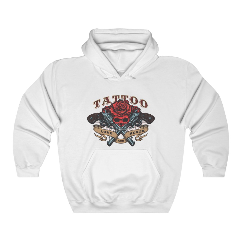 Tattoo Studio Unisex Hoodie - Image 2